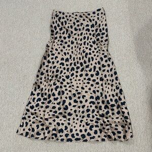 Realisation Par Tan and Black A-Line Skirt